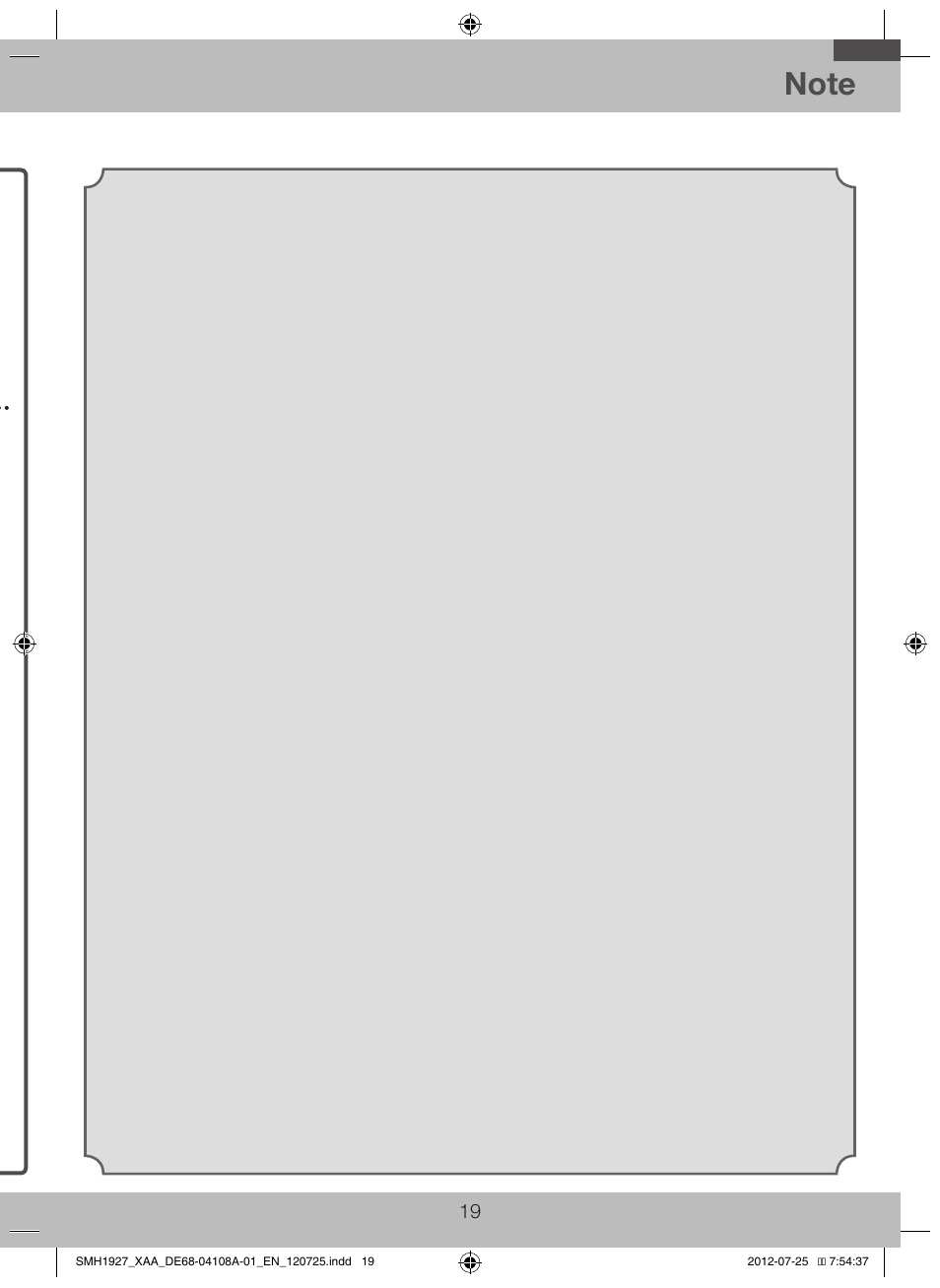 Before you use your microwave | Samsung SMH1927S-XAA User Manual | Page 19 / 20
