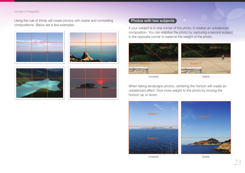 Photos with two subjects | Samsung EV-NX1000BFWUS User Manual | Page 24 / 184