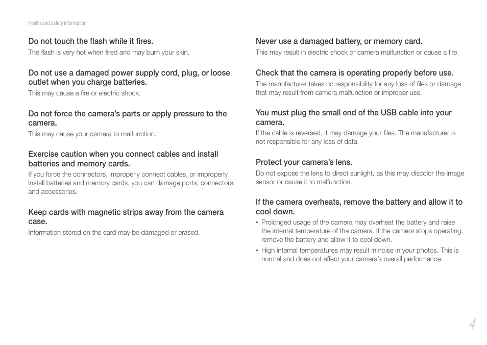 Samsung EV-NX1000BFWUS User Manual | Page 5 / 184
