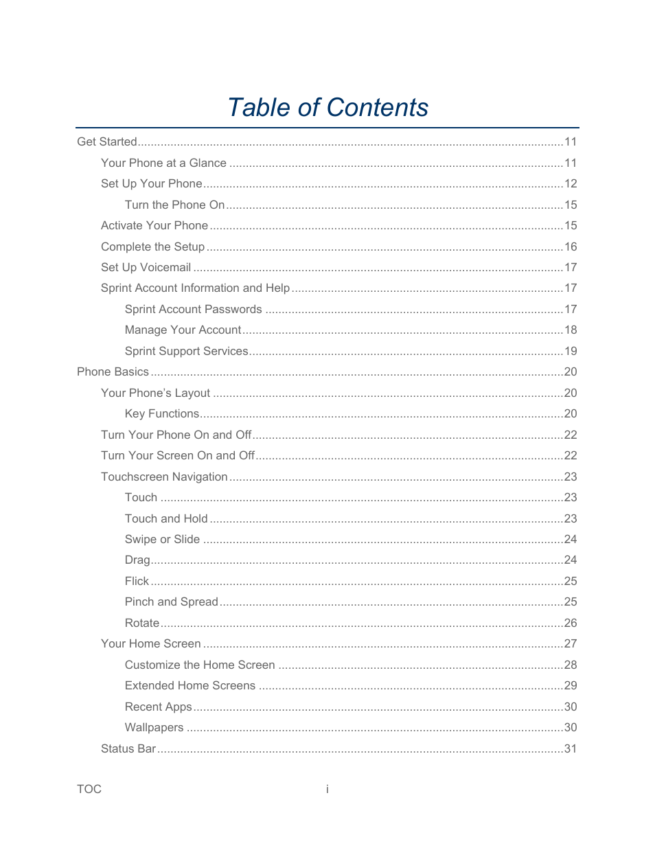 Samsung SPH-L600ZKASPR User Manual | Page 2 / 158