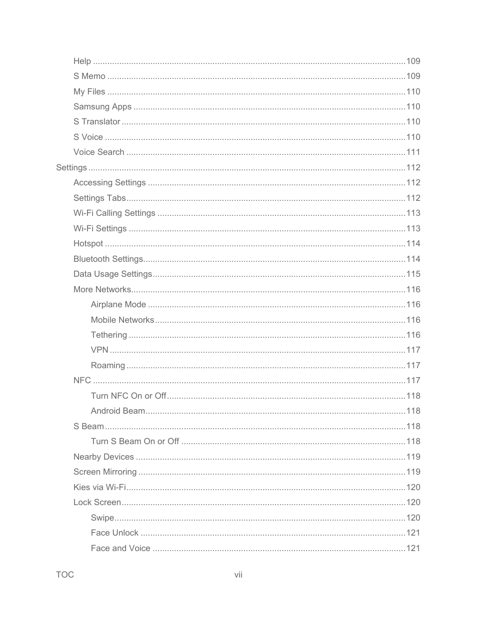Samsung SPH-L600ZKASPR User Manual | Page 8 / 158