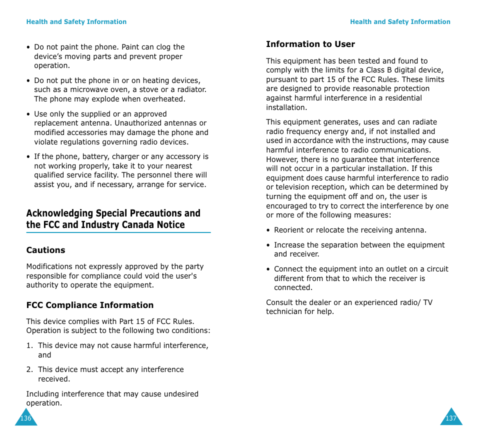 Samsung SGH-V206MSAAWS User Manual | Page 70 / 85