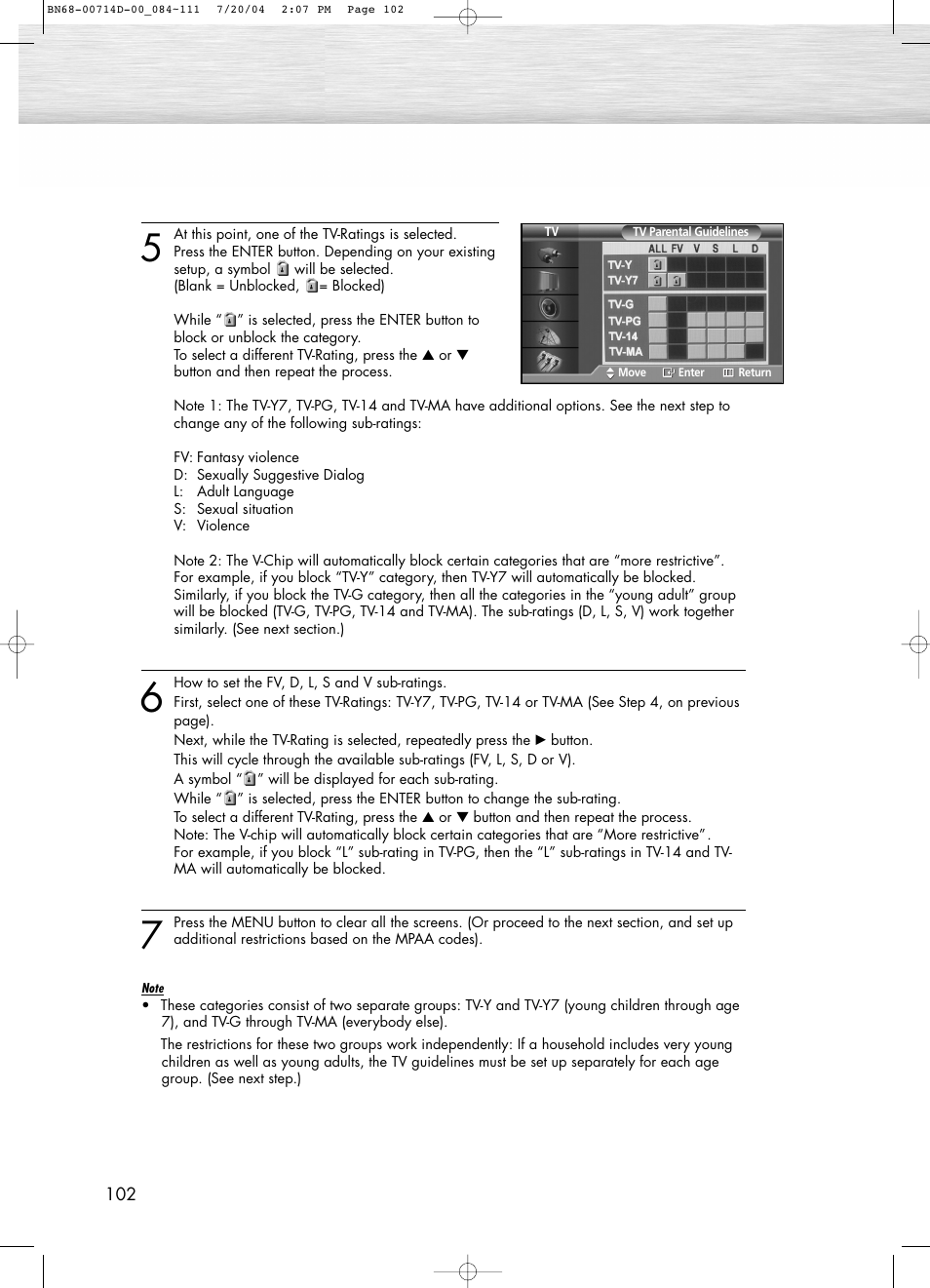 Samsung PL50D4HX-STR User Manual | Page 102 / 112