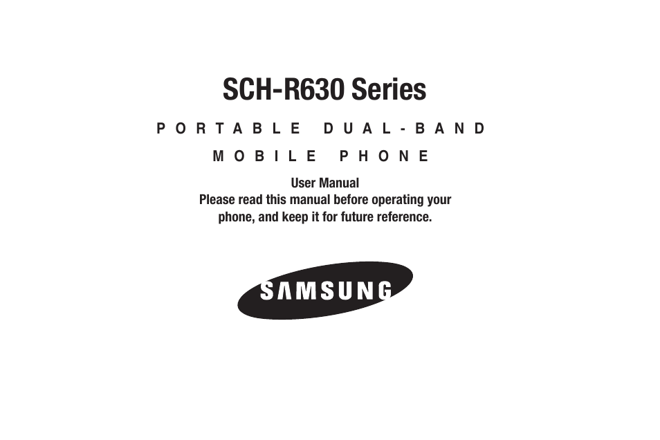 Samsung SCH-R630LBAUSC User Manual | 139 pages
