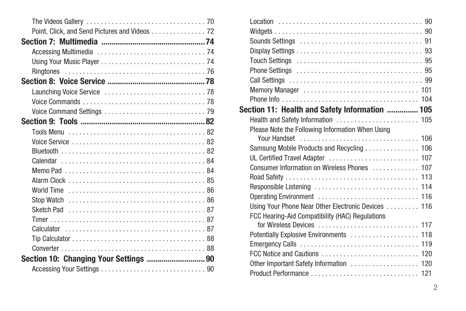 Samsung SCH-R630LBAUSC User Manual | Page 5 / 139