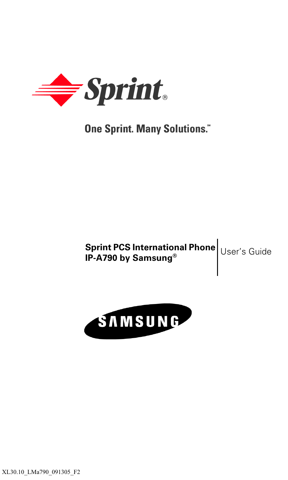 Samsung SPH-A790ZKSXAR User Manual | 241 pages