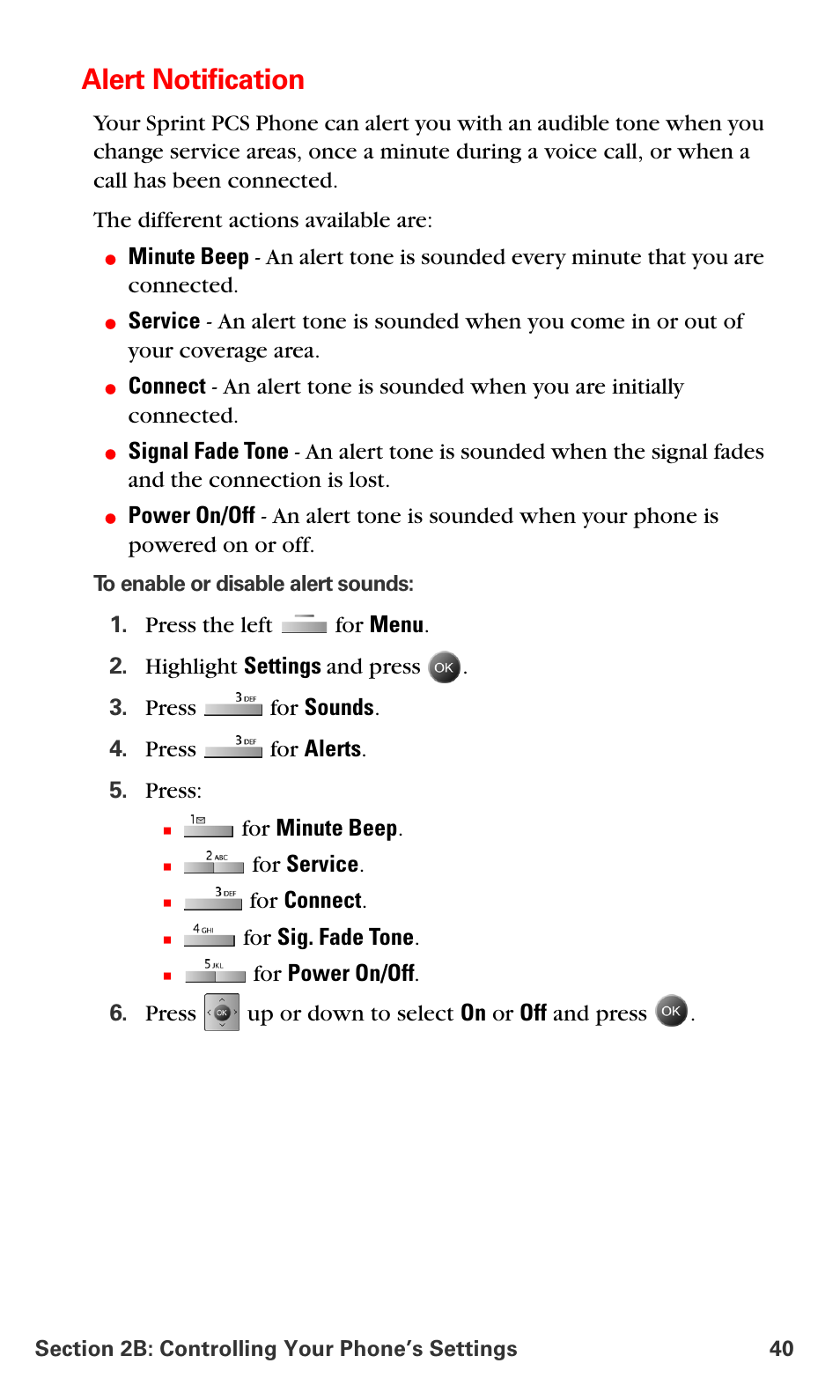 Alert notification | Samsung SPH-A790ZKSXAR User Manual | Page 49 / 241