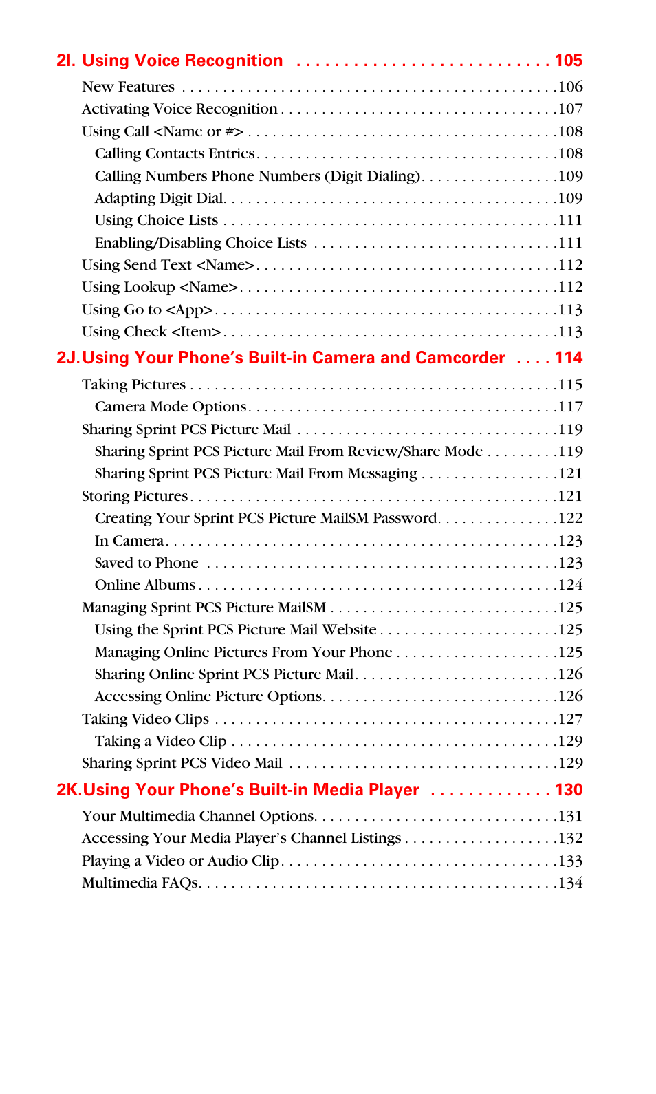 Samsung SPH-A790ZKSXAR User Manual | Page 5 / 241