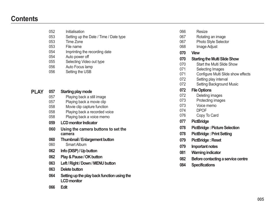 Samsung EC-SL420SBP-US User Manual | Page 6 / 103