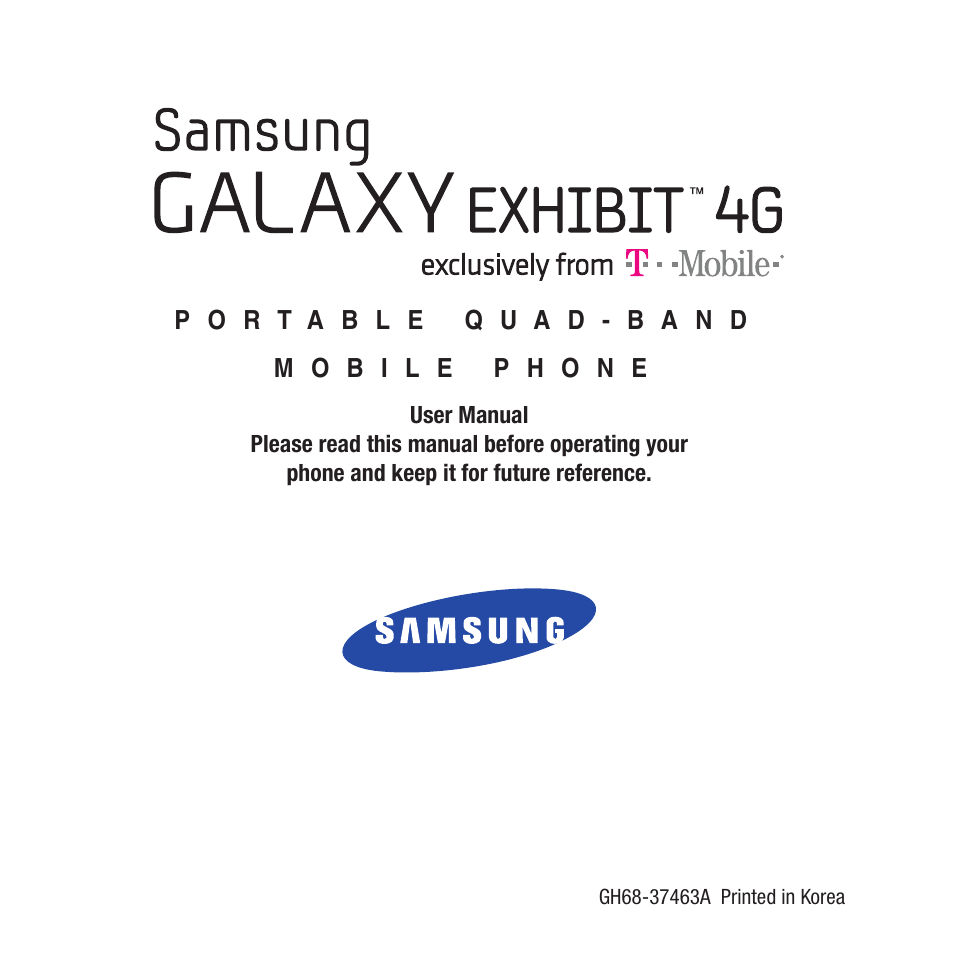 Samsung SGH-T679DBWTMB User Manual | 278 pages