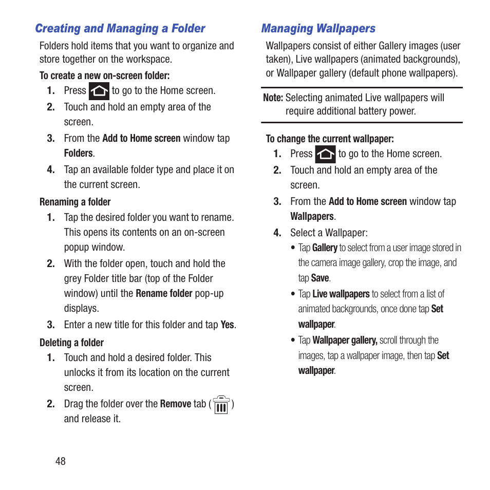 Samsung SGH-T679DBWTMB User Manual | Page 52 / 278