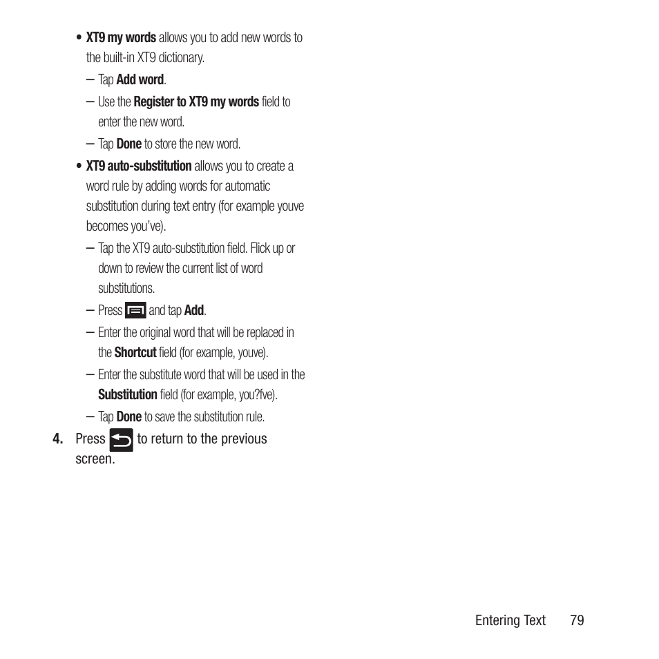 Samsung SGH-T679DBWTMB User Manual | Page 83 / 278