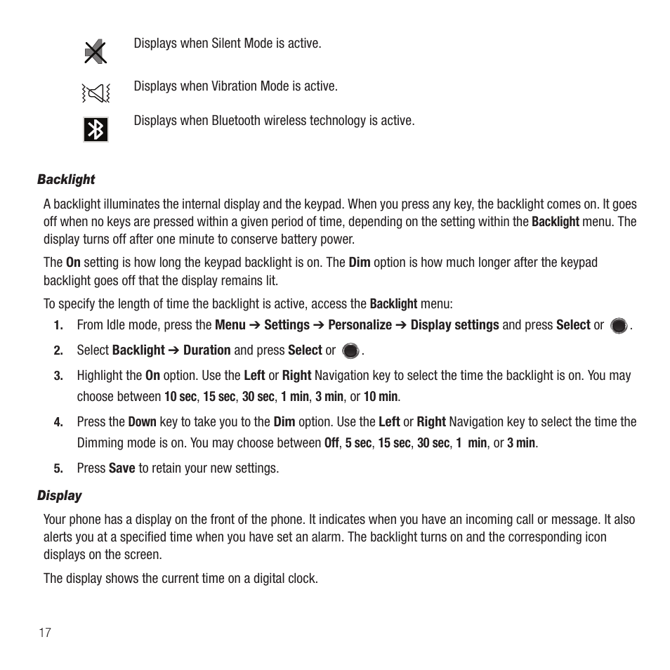 Samsung SGH-T249DABTMB User Manual | Page 20 / 144