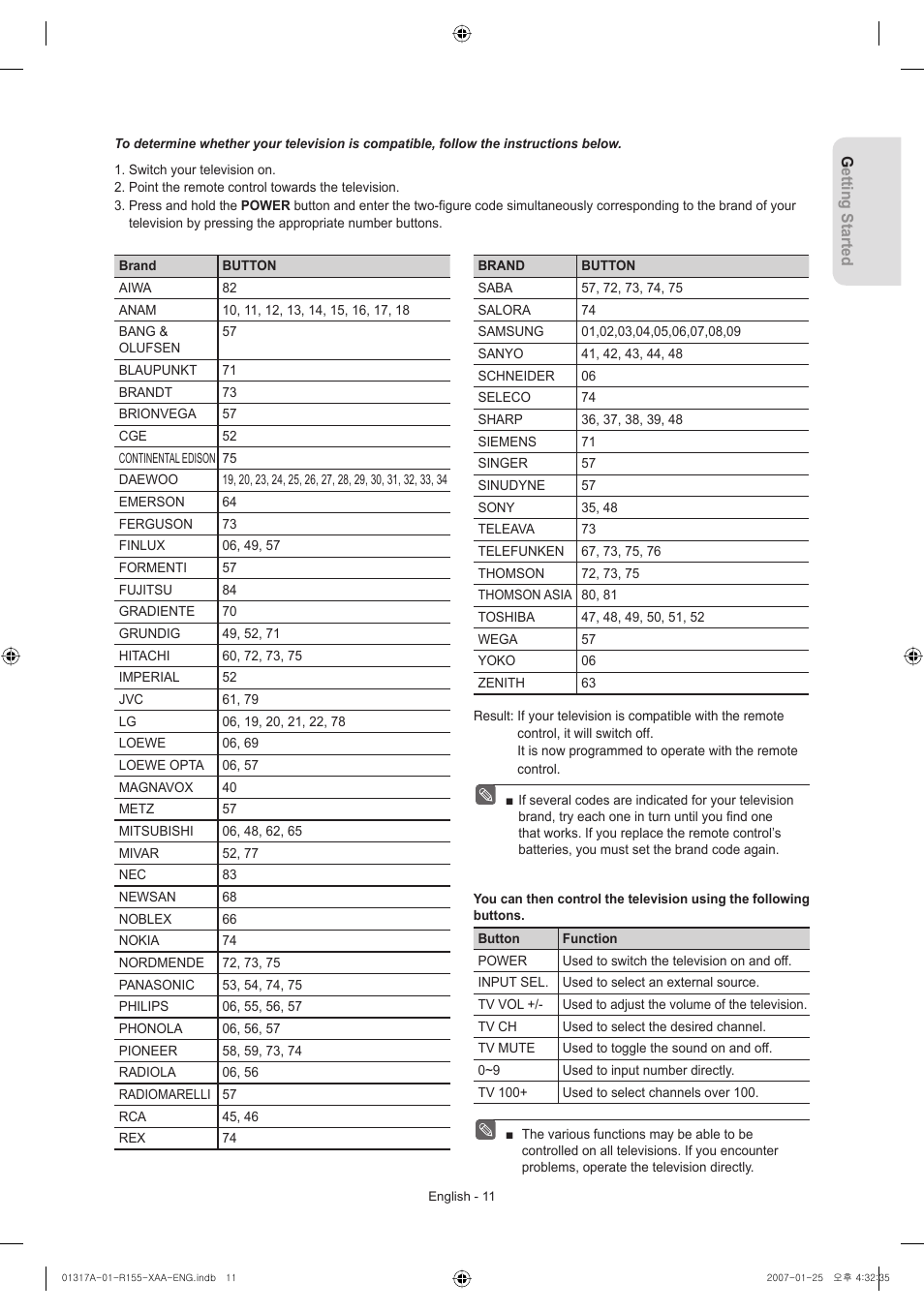 Samsung DVD-R155-XAA User Manual | Page 11 / 75