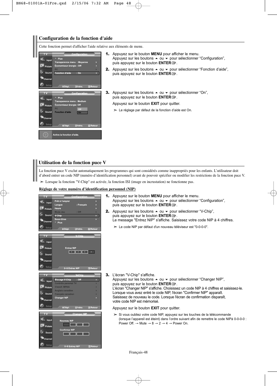 Samsung LNS4041DX-XAP User Manual | Page 109 / 179