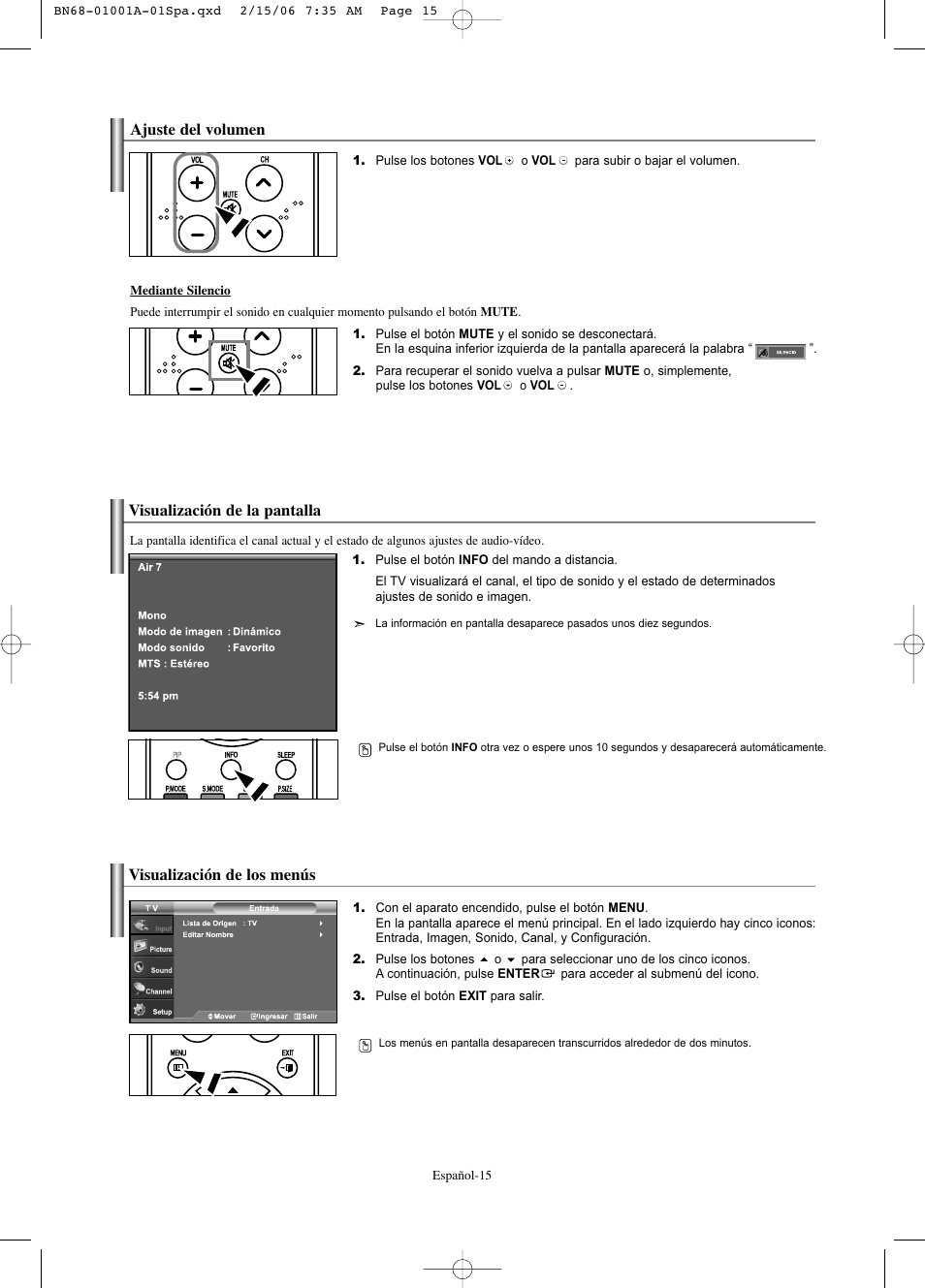 Samsung LNS4041DX-XAP User Manual | Page 135 / 179