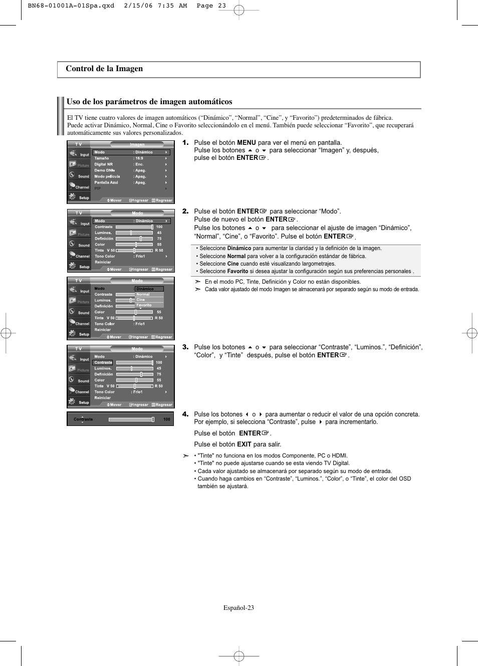 Samsung LNS4041DX-XAP User Manual | Page 143 / 179