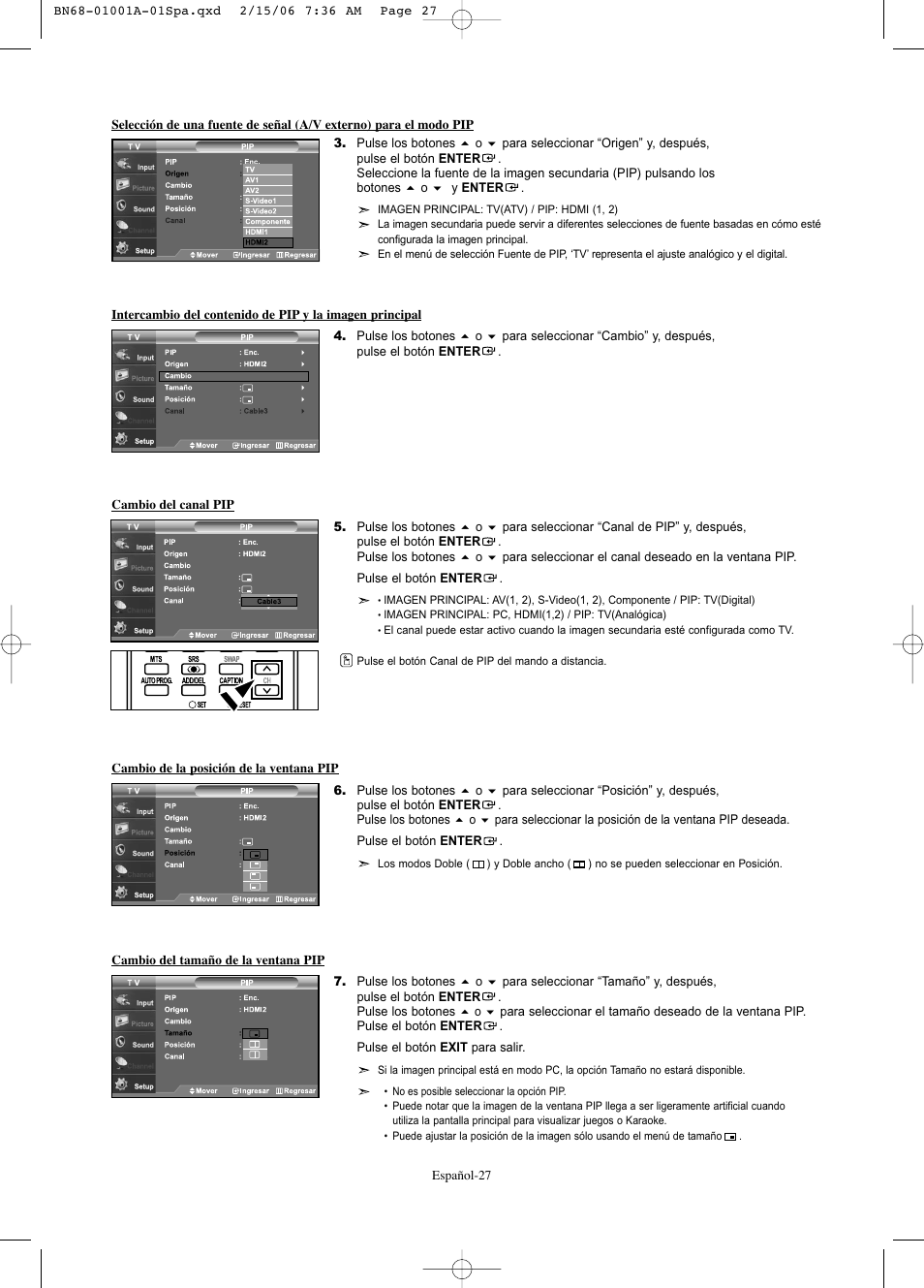 Samsung LNS4041DX-XAP User Manual | Page 147 / 179