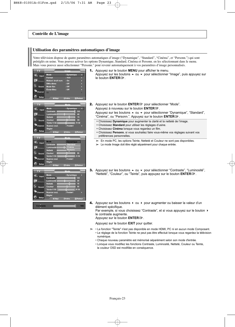 Samsung LNS4041DX-XAP User Manual | Page 84 / 179