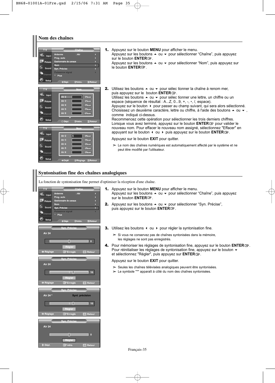 Samsung LNS4041DX-XAP User Manual | Page 96 / 179
