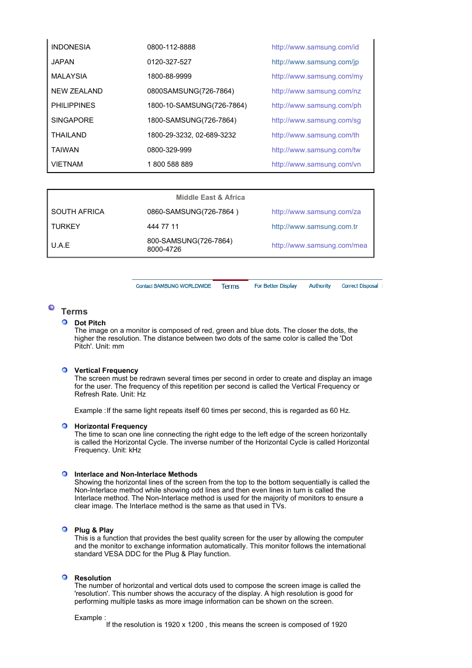 Samsung LS24EDBLB-XAA User Manual | Page 50 / 56