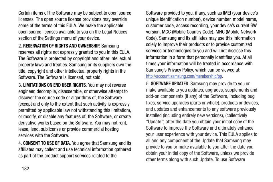 Samsung SGH-I467ZWAATT User Manual | Page 189 / 201