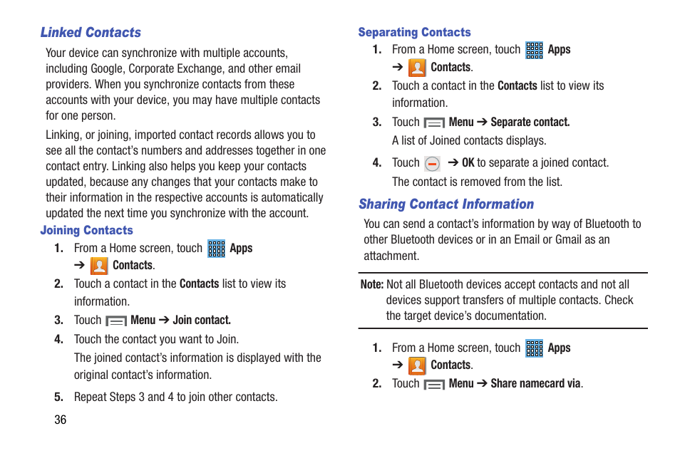 Samsung SGH-I467ZWAATT User Manual | Page 43 / 201