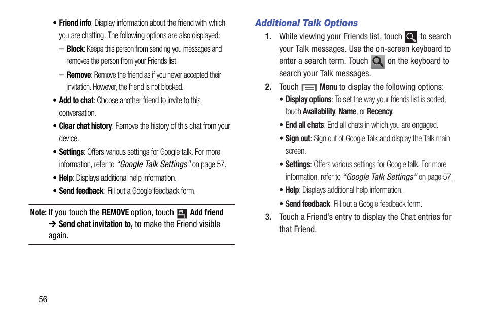 Samsung SGH-I467ZWAATT User Manual | Page 63 / 201