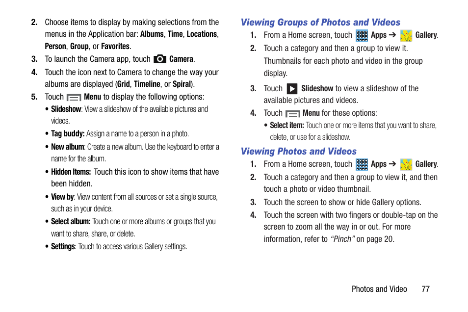 Samsung SGH-I467ZWAATT User Manual | Page 84 / 201