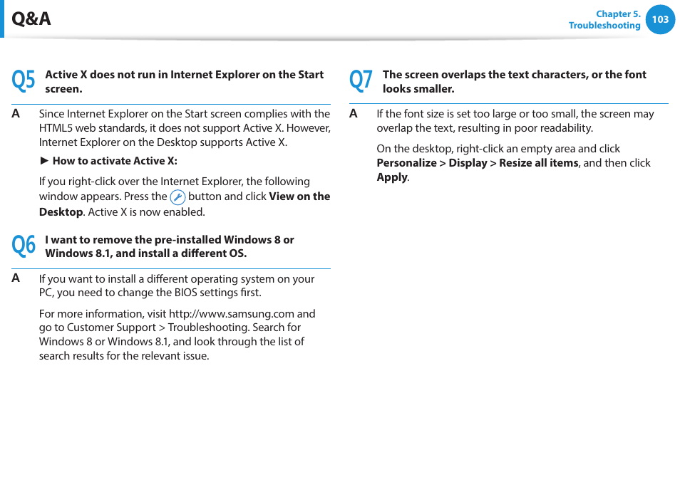 Samsung NP270E5J-K01US User Manual | Page 104 / 131