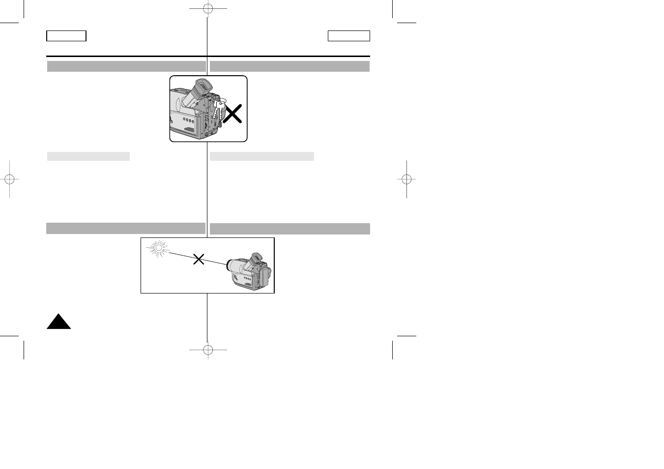 Notices and safety instructions, Avisos e instrucciones de seguridad | Samsung SC-W87-XAC User Manual | Page 4 / 60