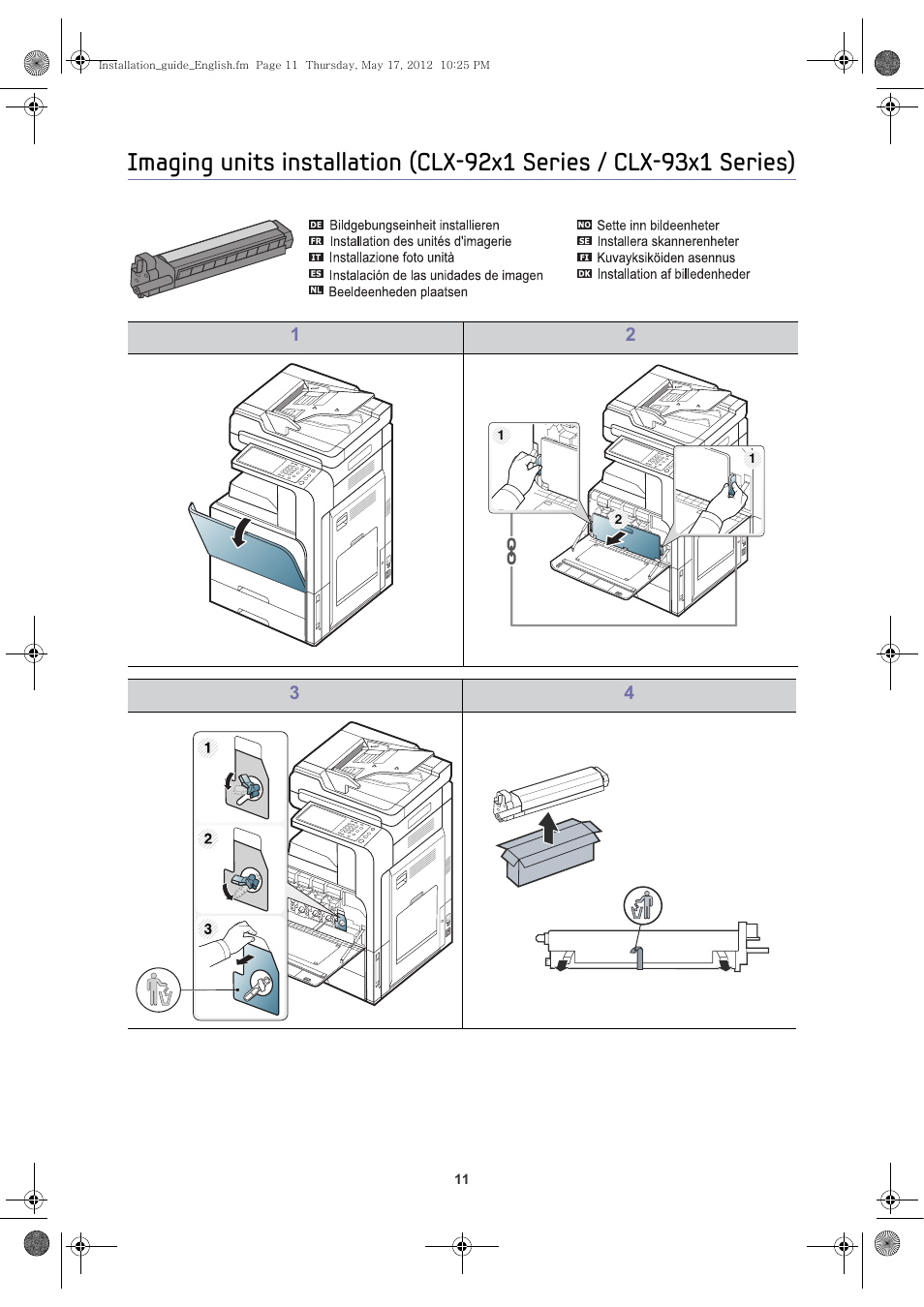 Samsung CLX-9301NA-XAA User Manual | Page 12 / 26