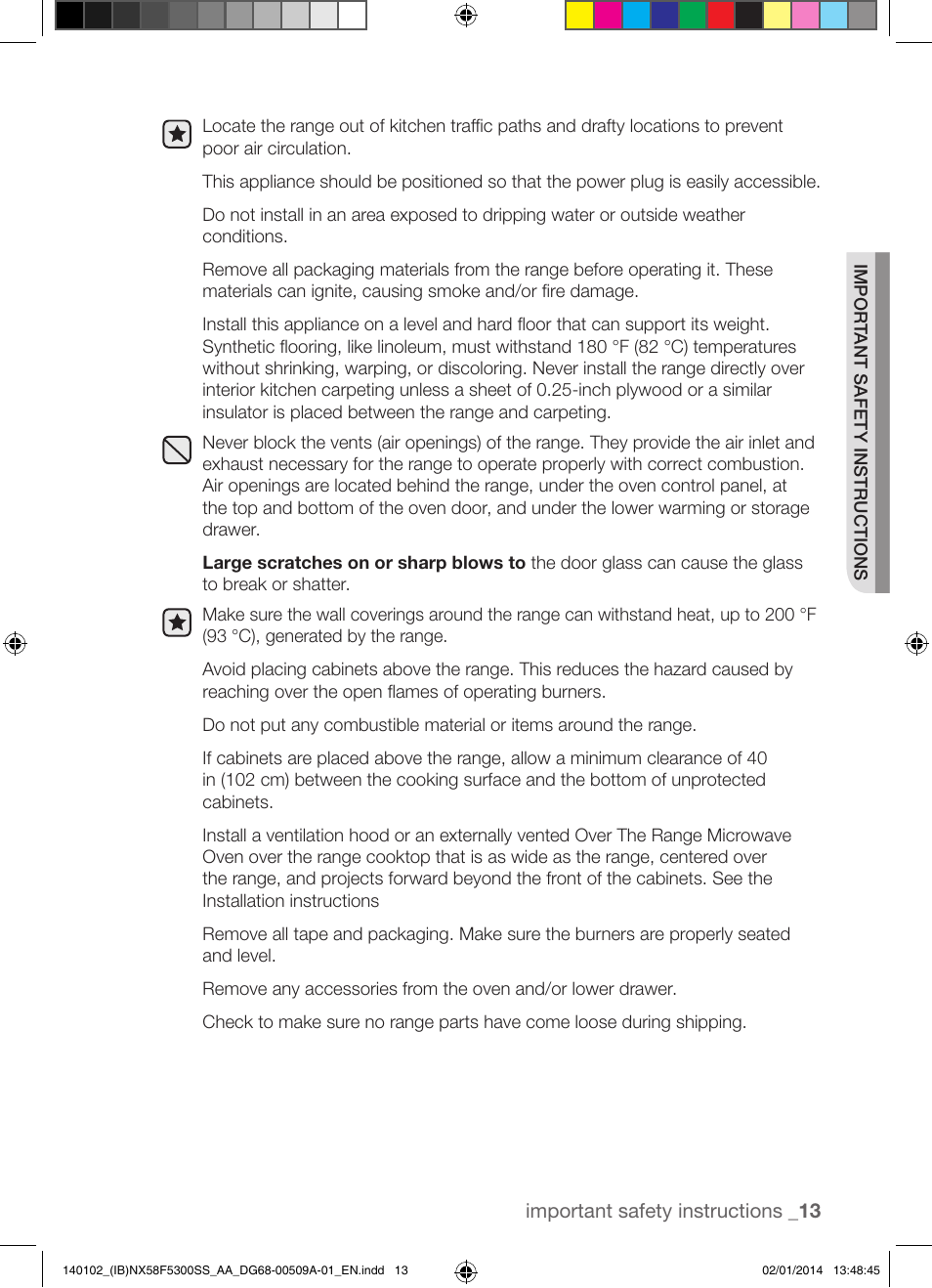 Samsung NX58F5300SS-AA User Manual | Page 13 / 76