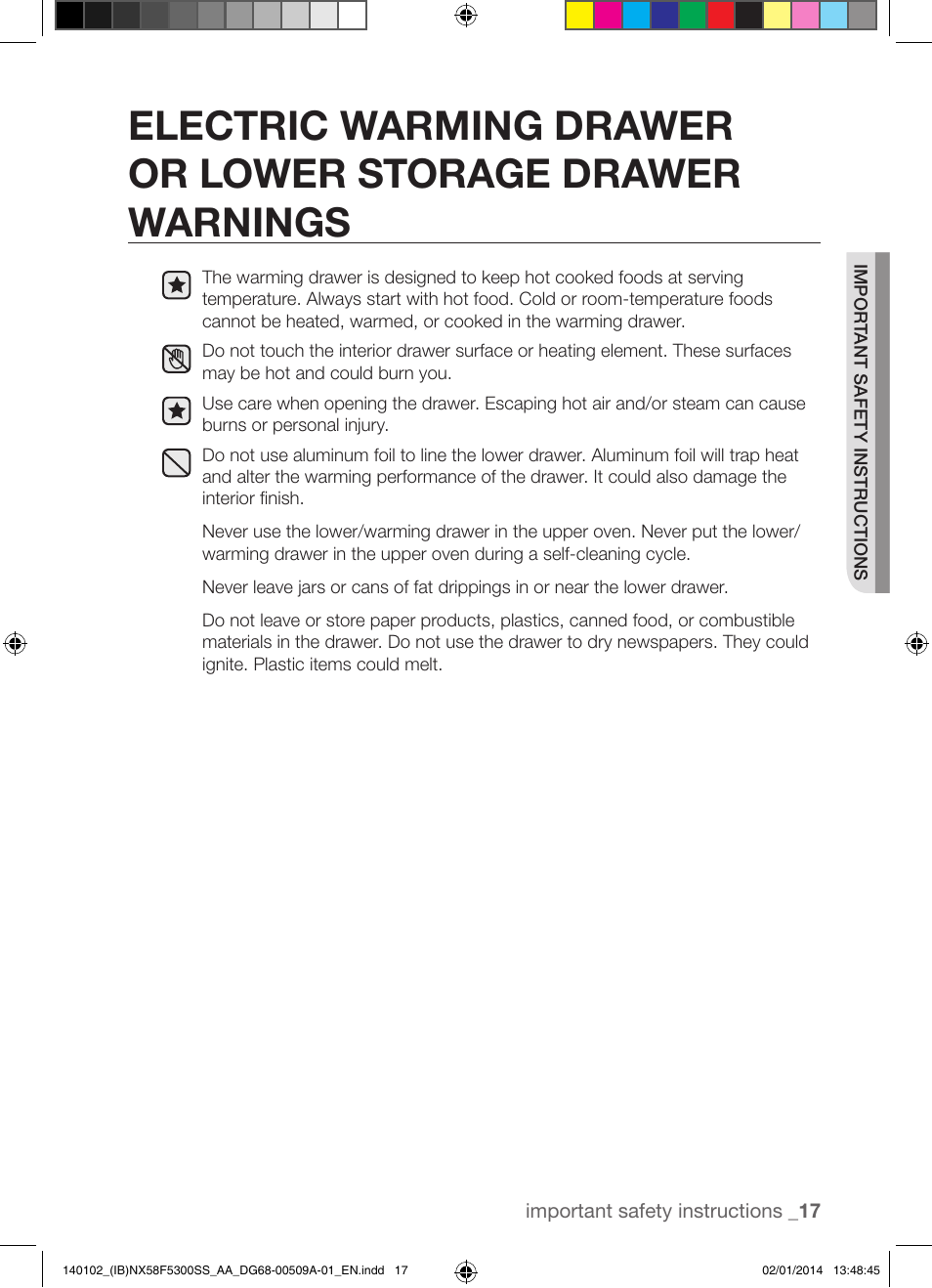 Samsung NX58F5300SS-AA User Manual | Page 17 / 76