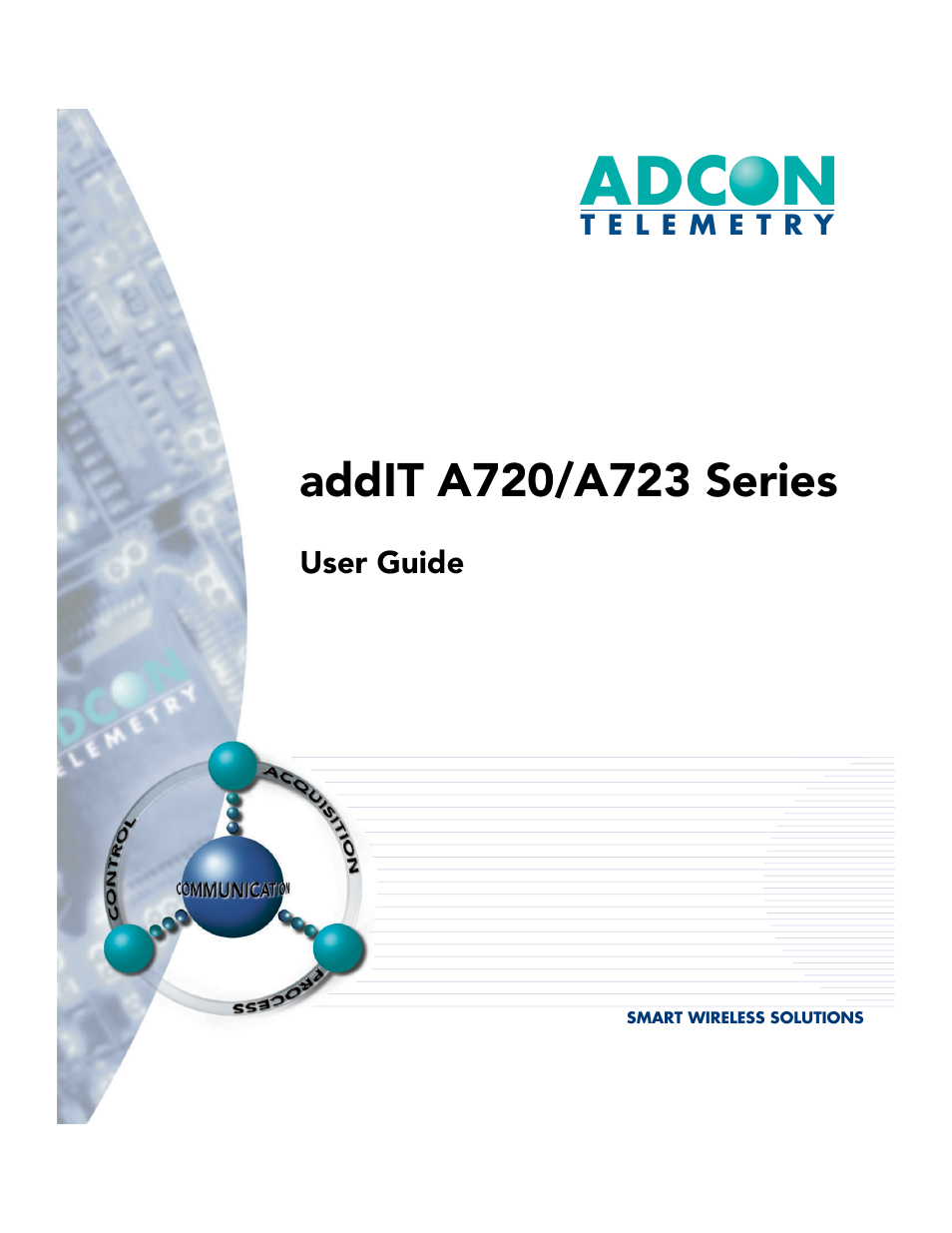 Adcon A720 User Manual | 66 pages