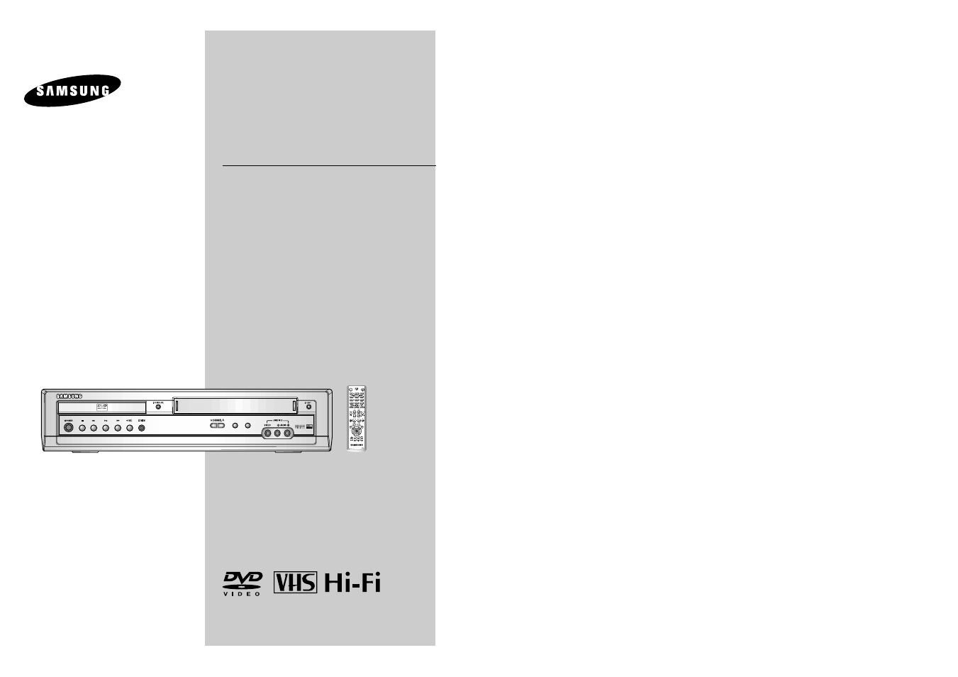 Samsung DVD-V3500-XAA User Manual | 35 pages