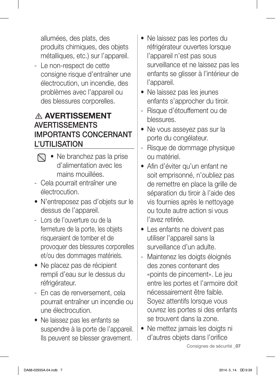 Samsung RS27FDBTNSR-AA User Manual | Page 113 / 312