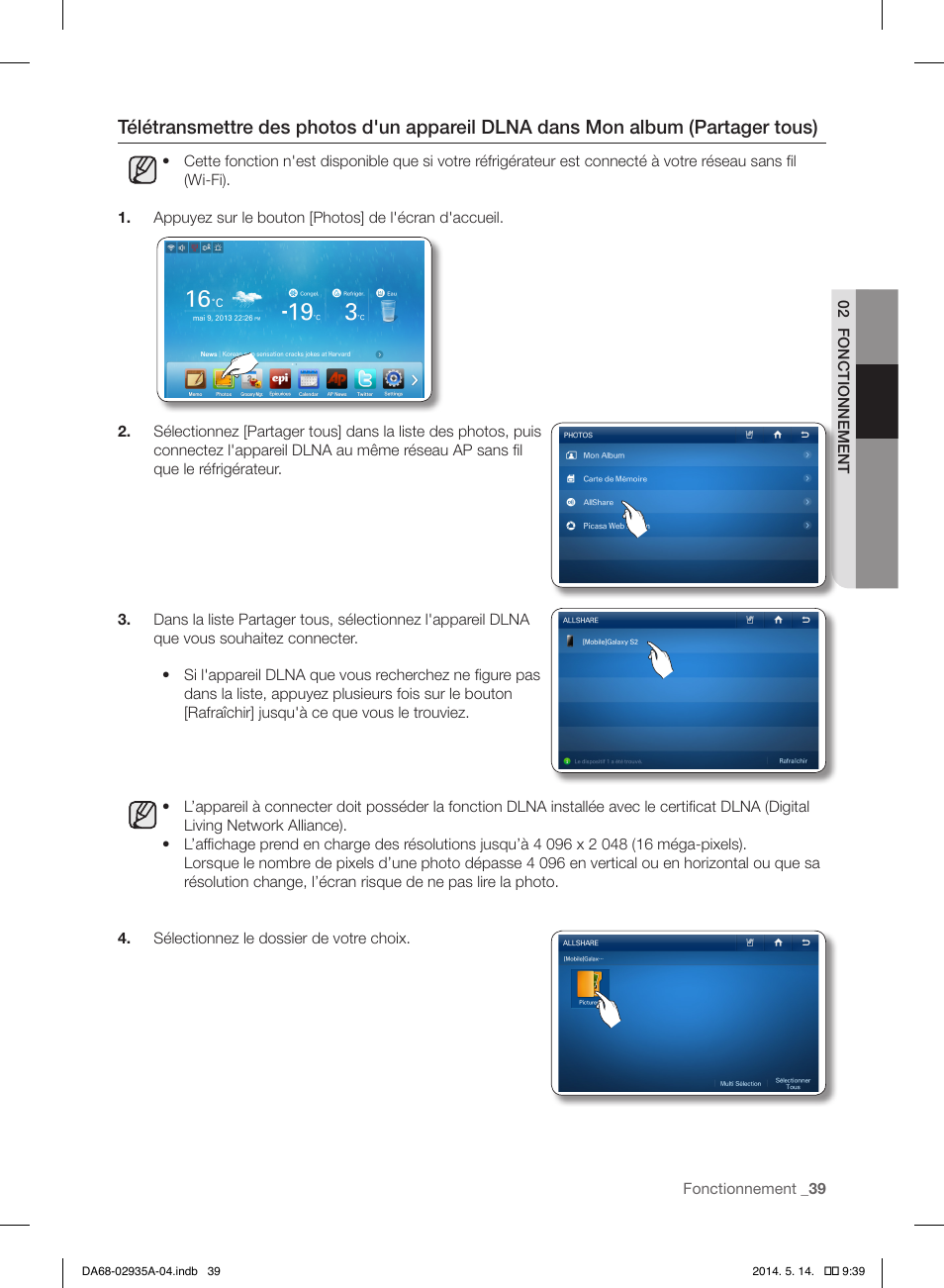 Samsung RS27FDBTNSR-AA User Manual | Page 145 / 312