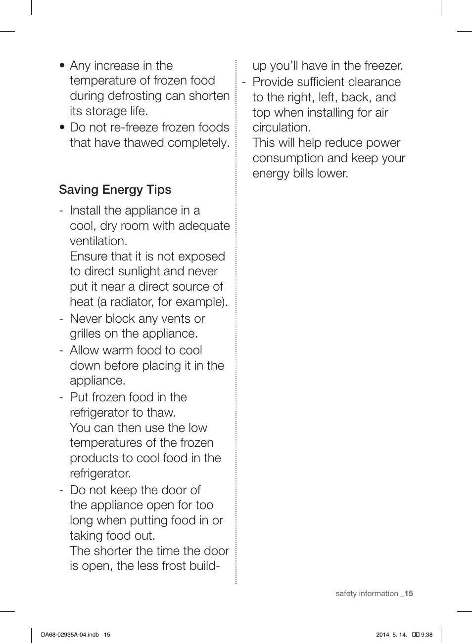 Samsung RS27FDBTNSR-AA User Manual | Page 15 / 312