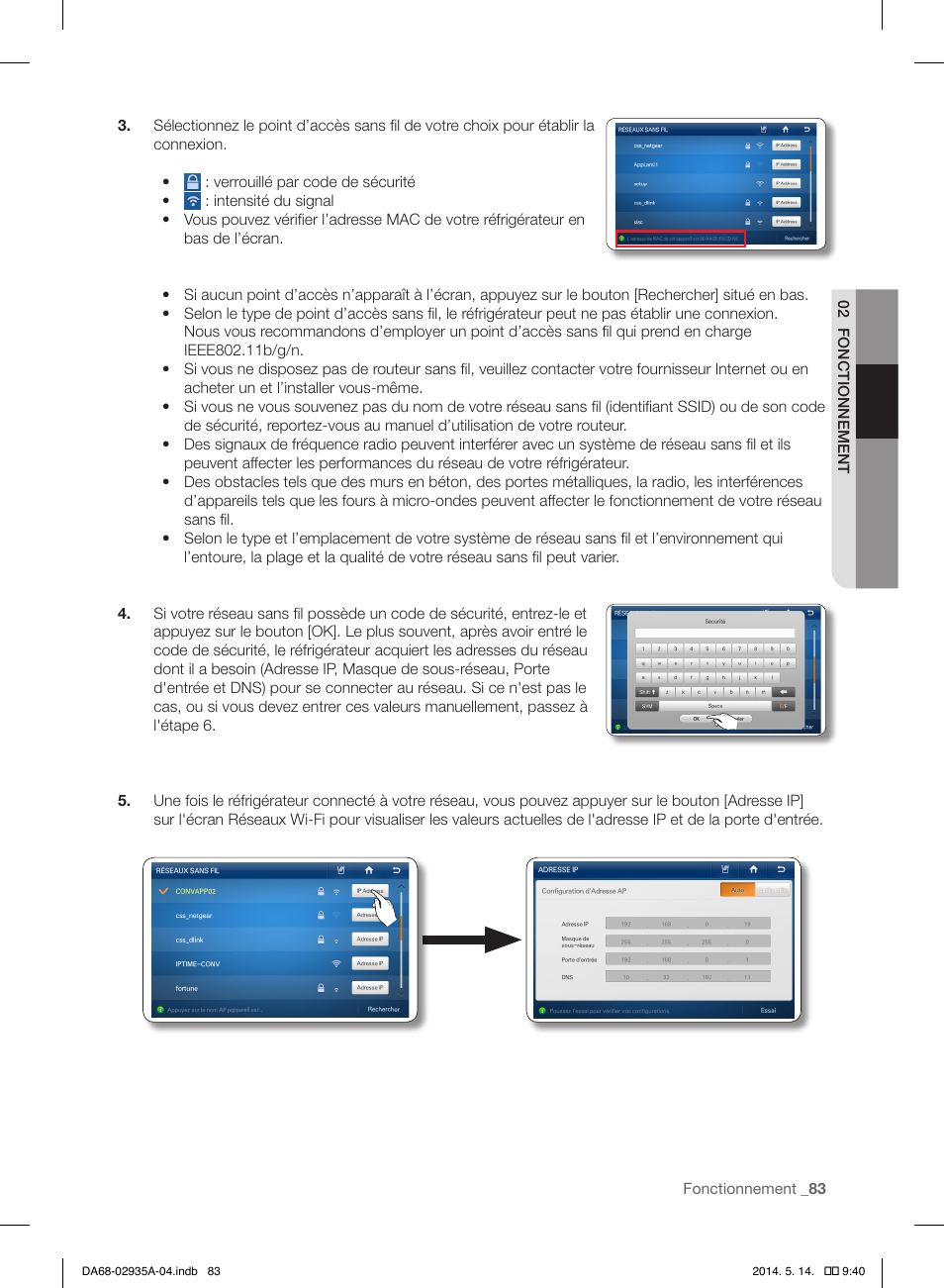 Samsung RS27FDBTNSR-AA User Manual | Page 189 / 312