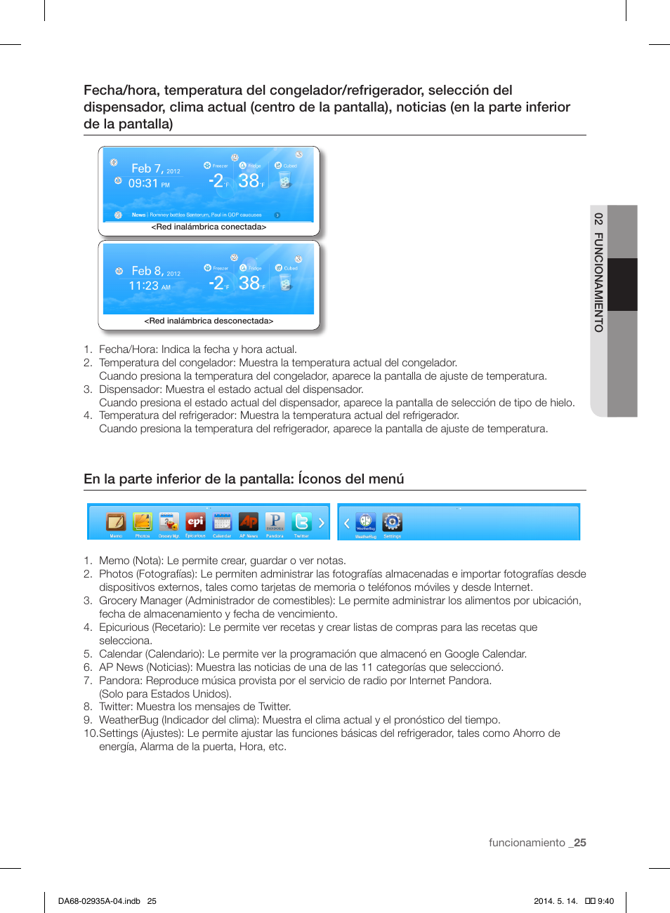 Samsung RS27FDBTNSR-AA User Manual | Page 231 / 312