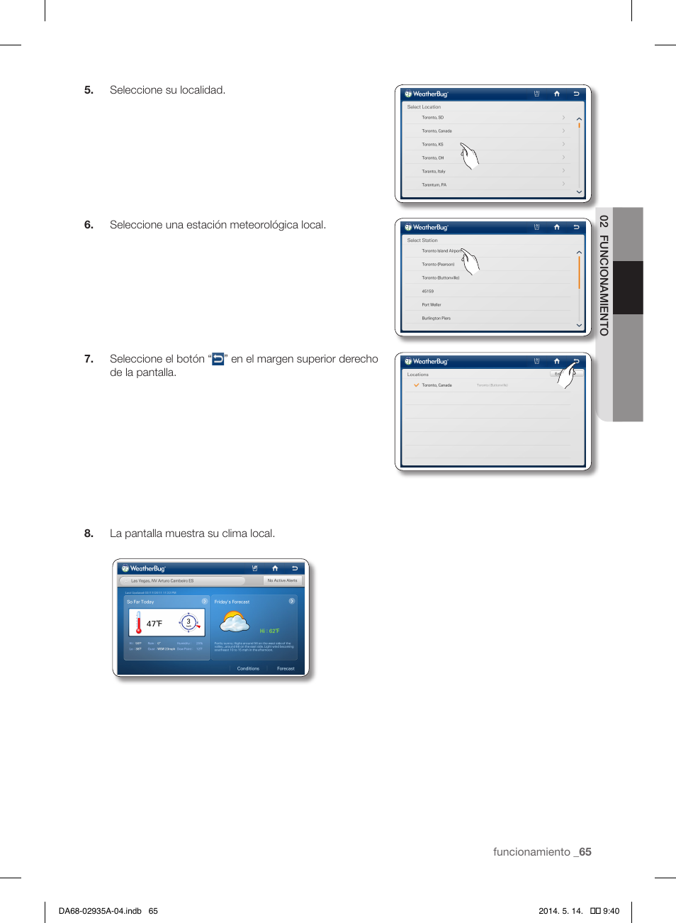 Samsung RS27FDBTNSR-AA User Manual | Page 271 / 312
