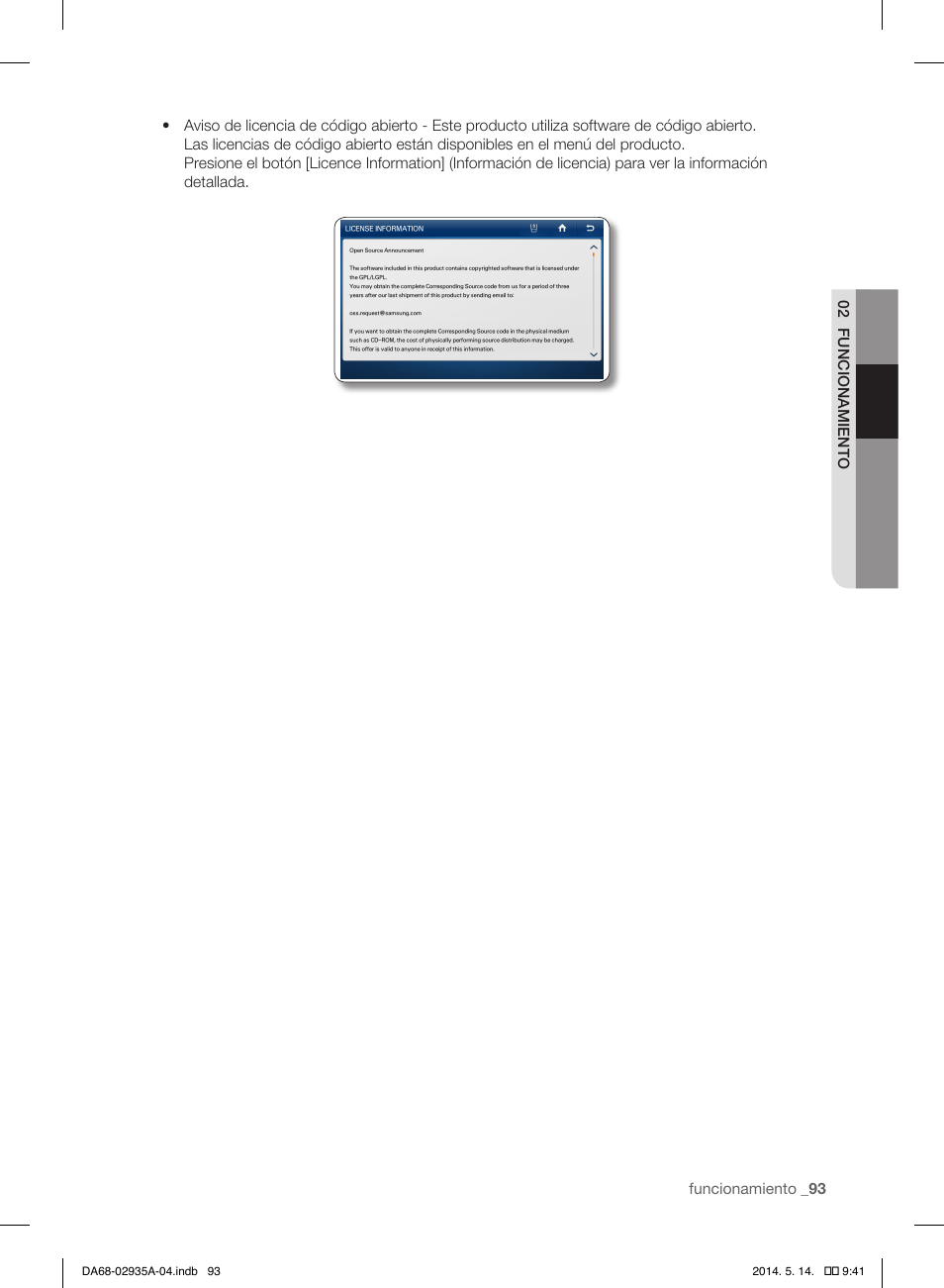 Samsung RS27FDBTNSR-AA User Manual | Page 299 / 312