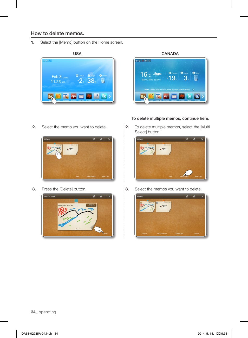 Samsung RS27FDBTNSR-AA User Manual | Page 34 / 312