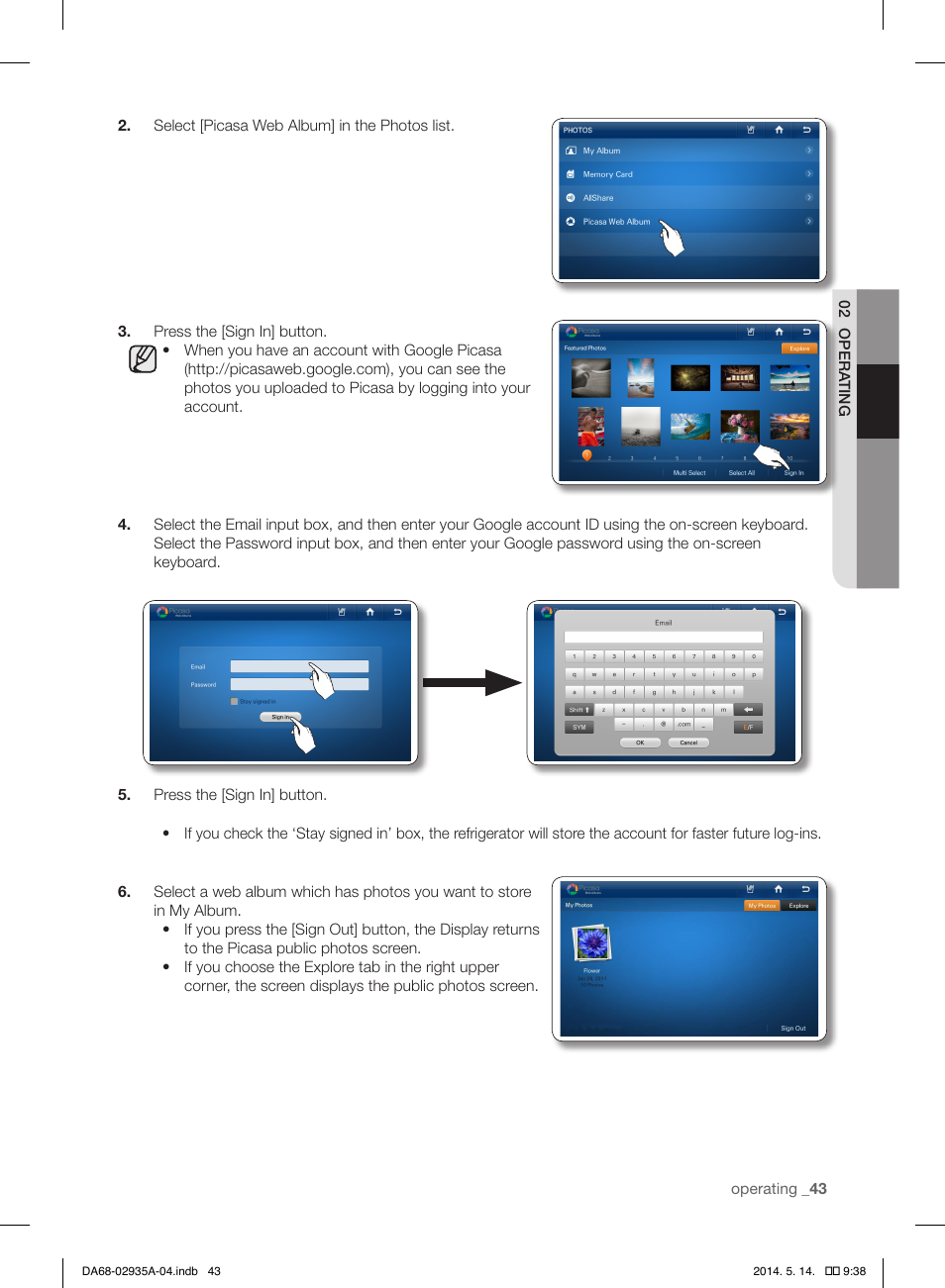 Samsung RS27FDBTNSR-AA User Manual | Page 43 / 312