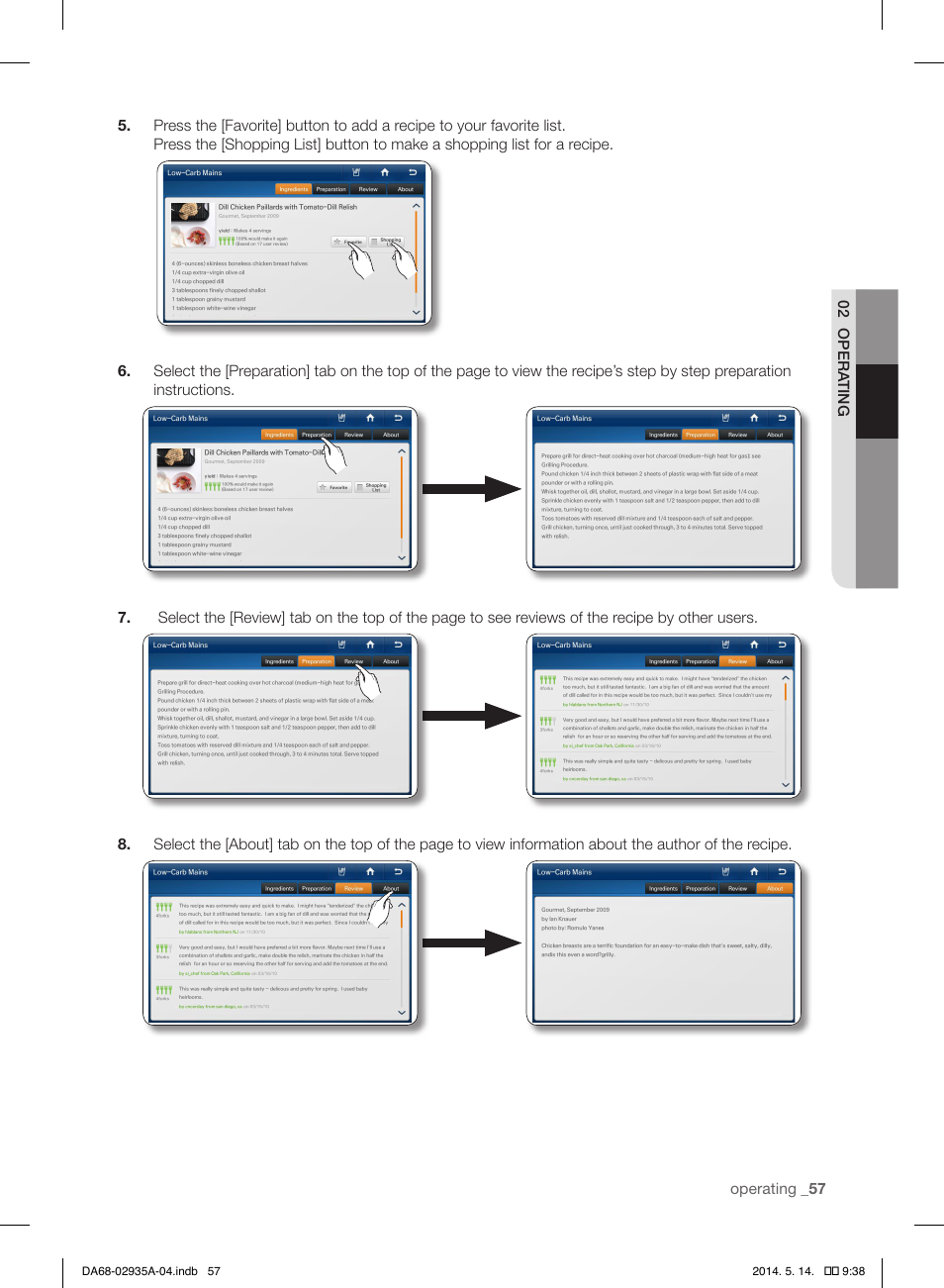 Samsung RS27FDBTNSR-AA User Manual | Page 57 / 312