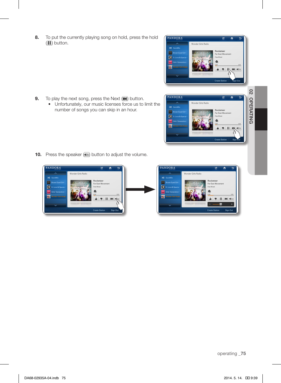 Samsung RS27FDBTNSR-AA User Manual | Page 75 / 312