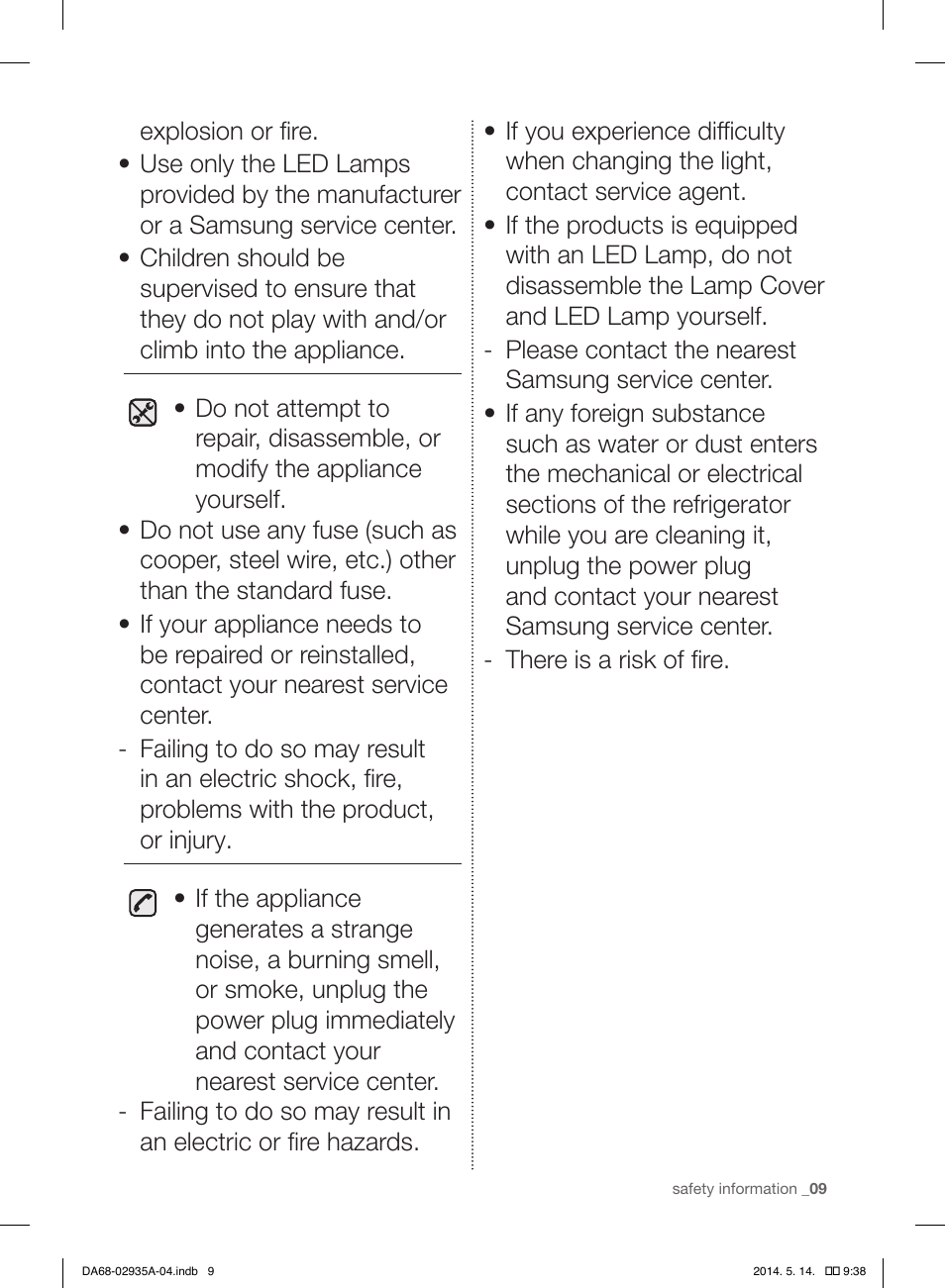 Samsung RS27FDBTNSR-AA User Manual | Page 9 / 312