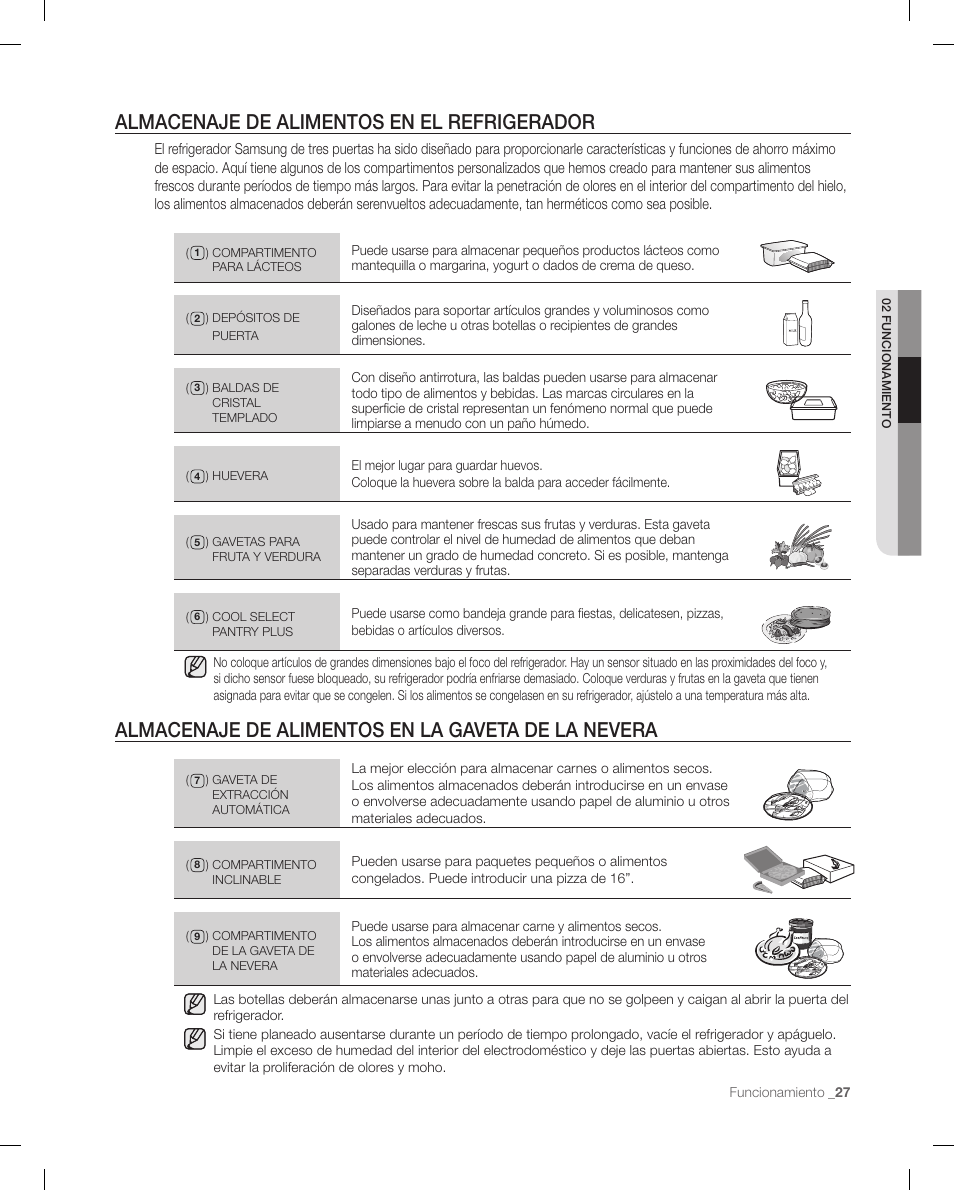 Samsung RF268ACBP-XAA User Manual | Page 69 / 84