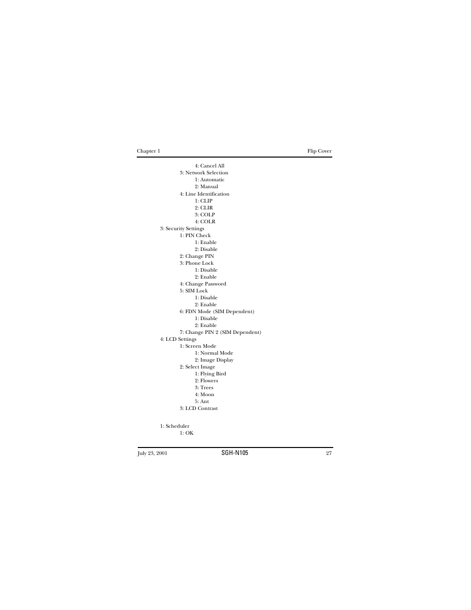 Samsung SGH-N105GV-XAR User Manual | Page 27 / 130